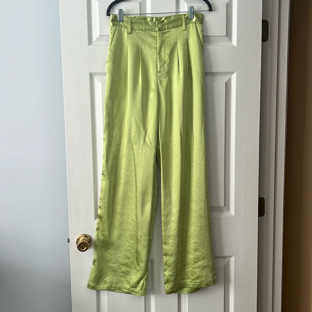 Bailey Rose satin pants size L